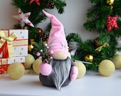 Christmas gift Christmas gnome Scandinavian gnome Pink gnome Christmas decoration Christmas Christmas decor