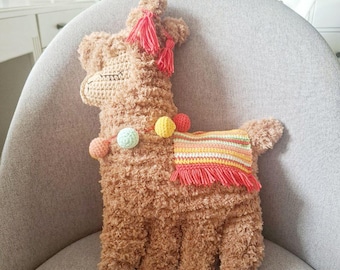 Lama Stofftier personalisierte Party Dekor 15 Zoll Plüschtier Weihnachten Kinder Geschenk