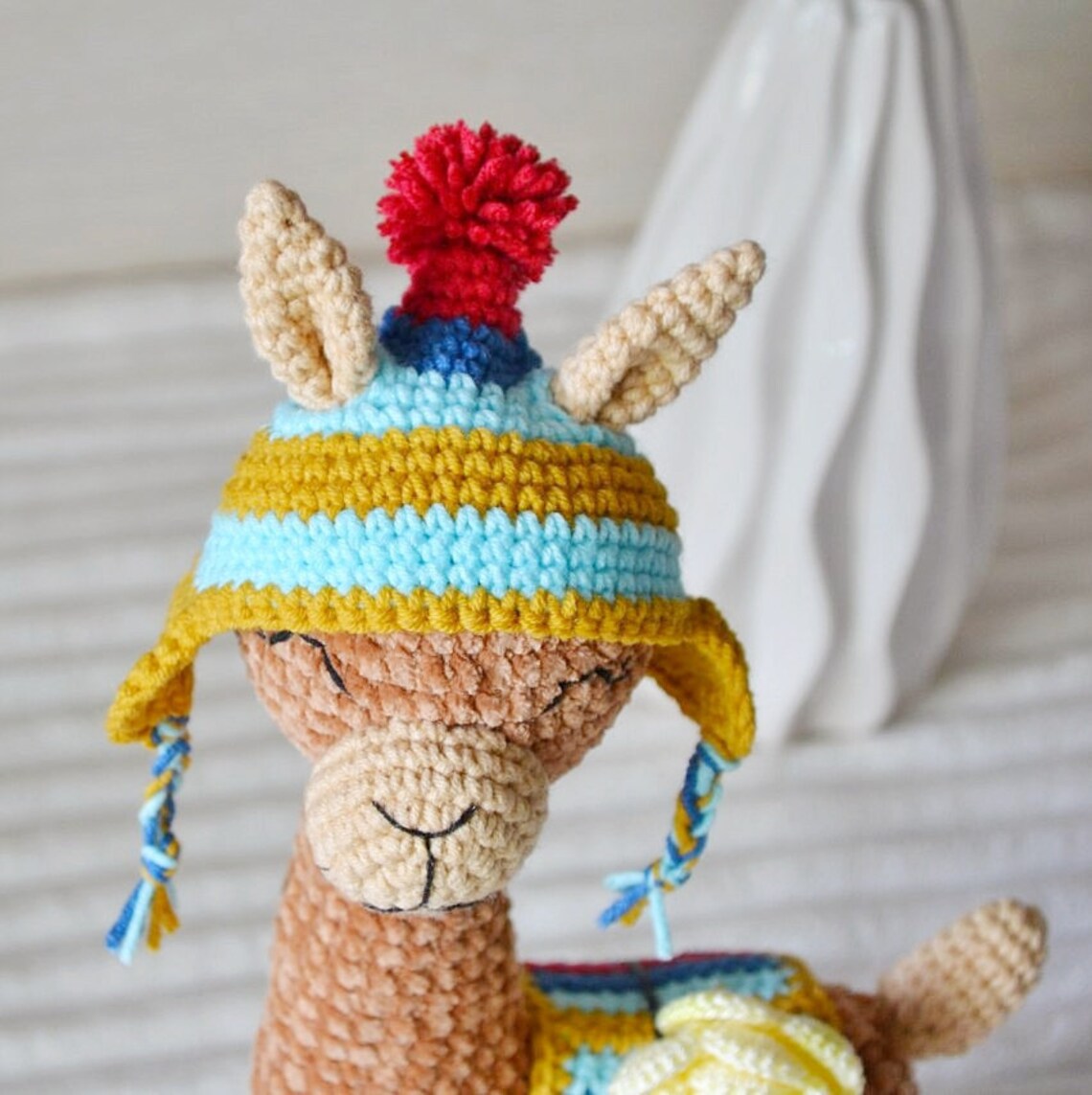 Personalized Llama stuffed animal crochet toy plush toy for Etsy