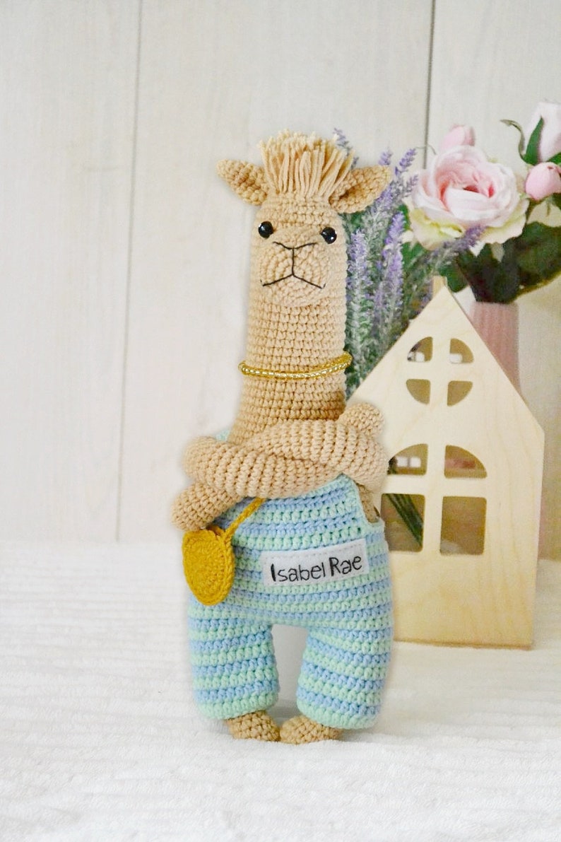 Llama crochet pattern Crochet pattern animal Digital file Ukraine image 2