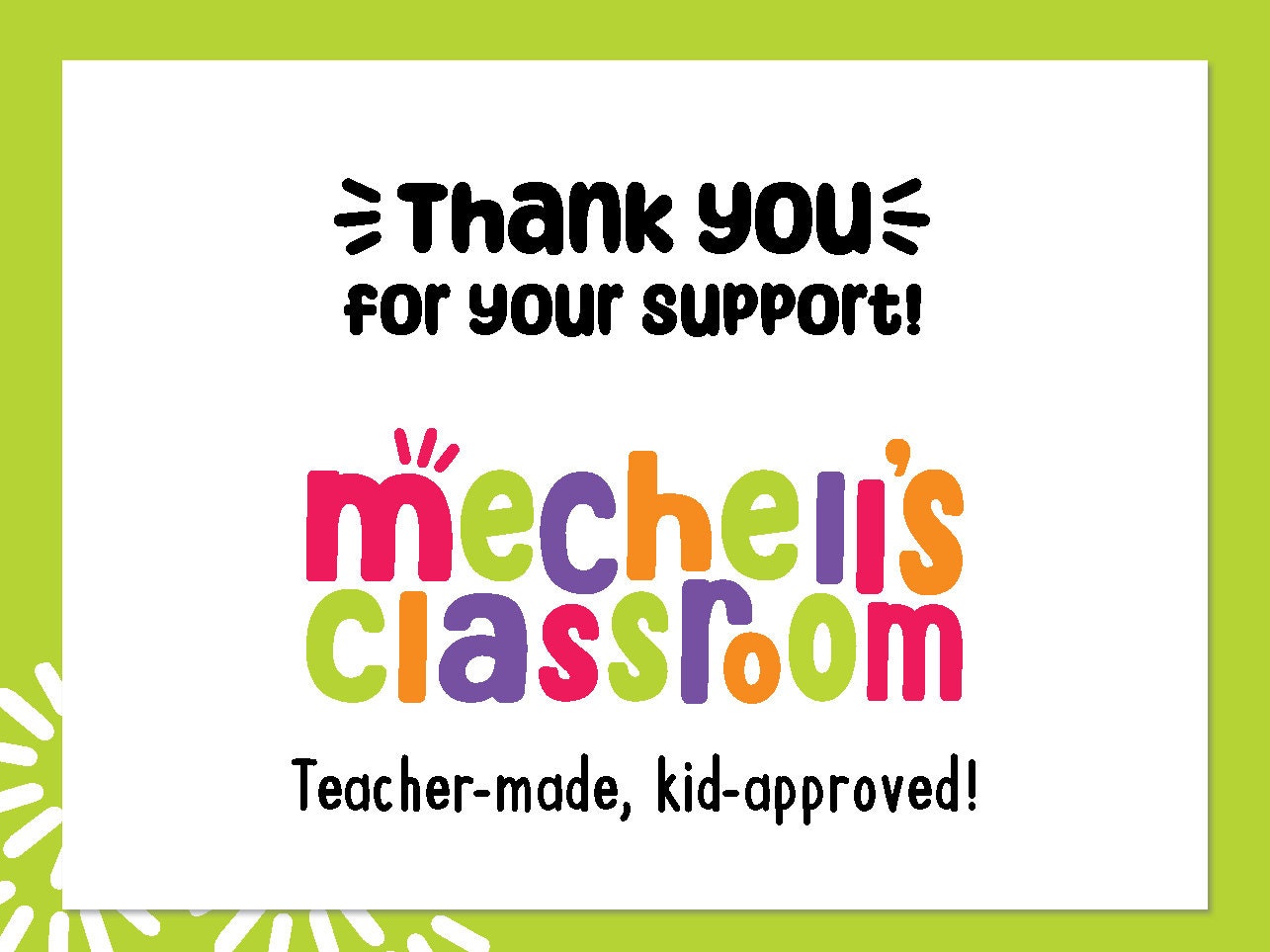 TeacherMade Support