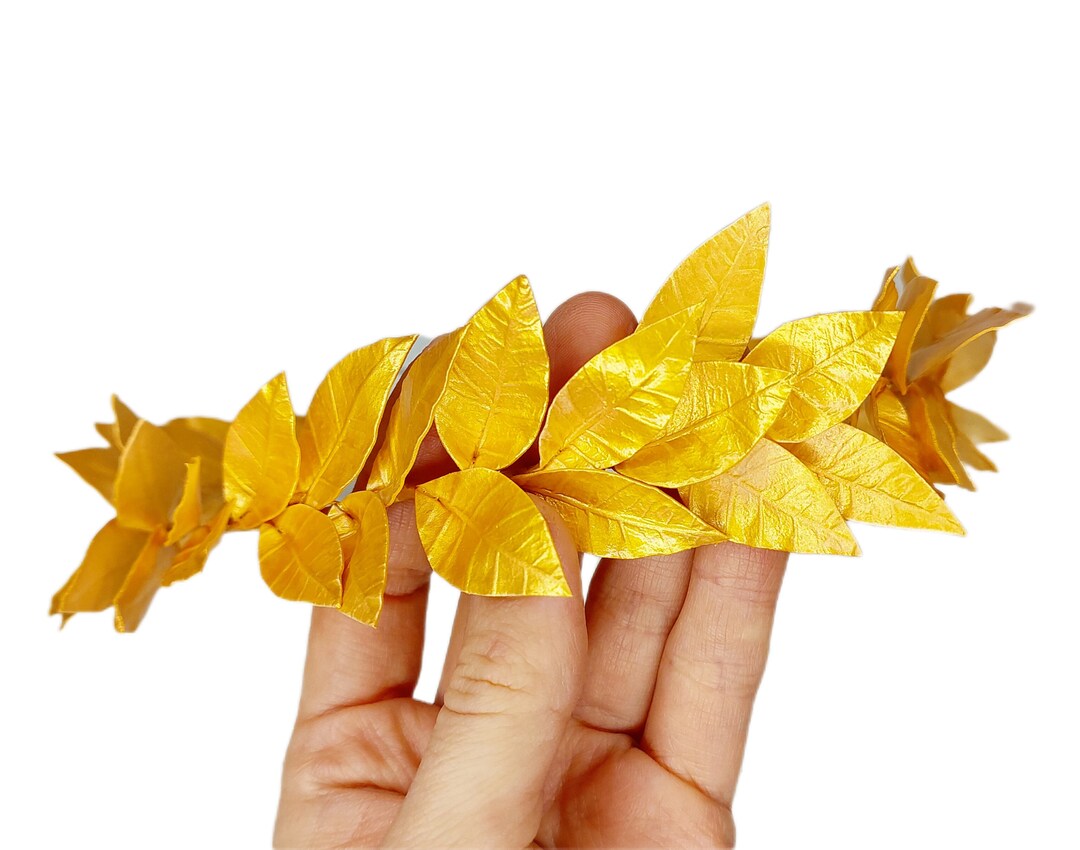 Roman Crown Gold Laurel Crown Men's Gold Leaf Crown Gold Leaf Crown