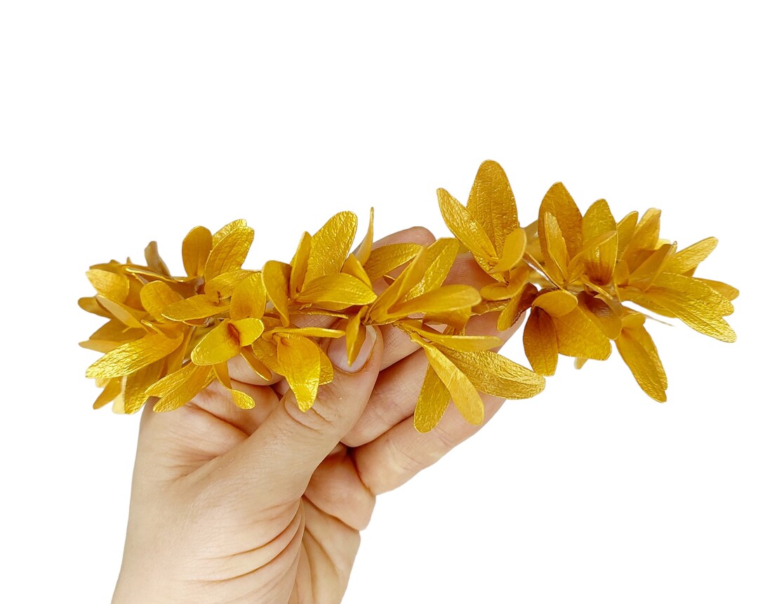 Gold Laurel Crown Men's Gold Leaf Crown Gold Leaf Crown Burning Man