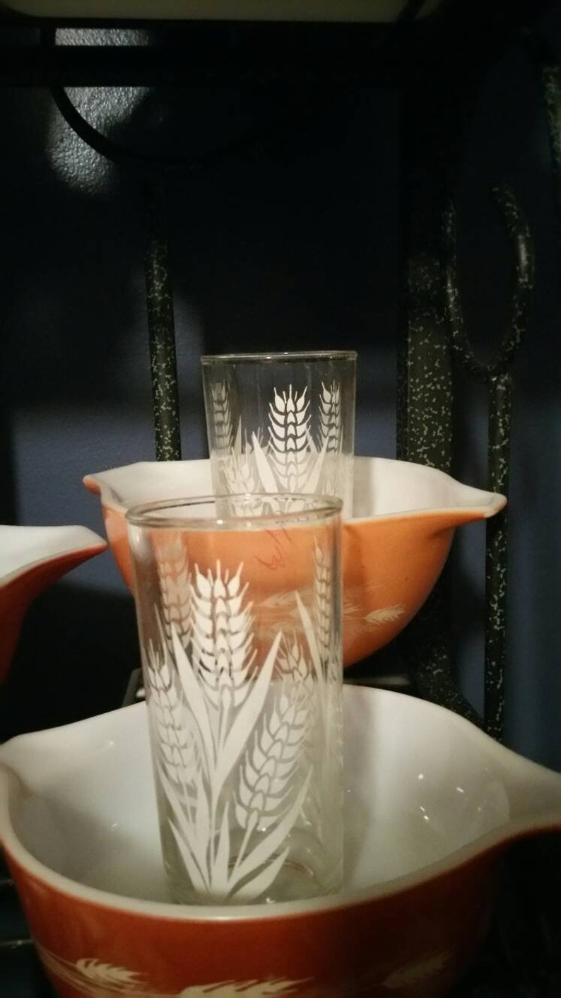 Vintage juice glasses