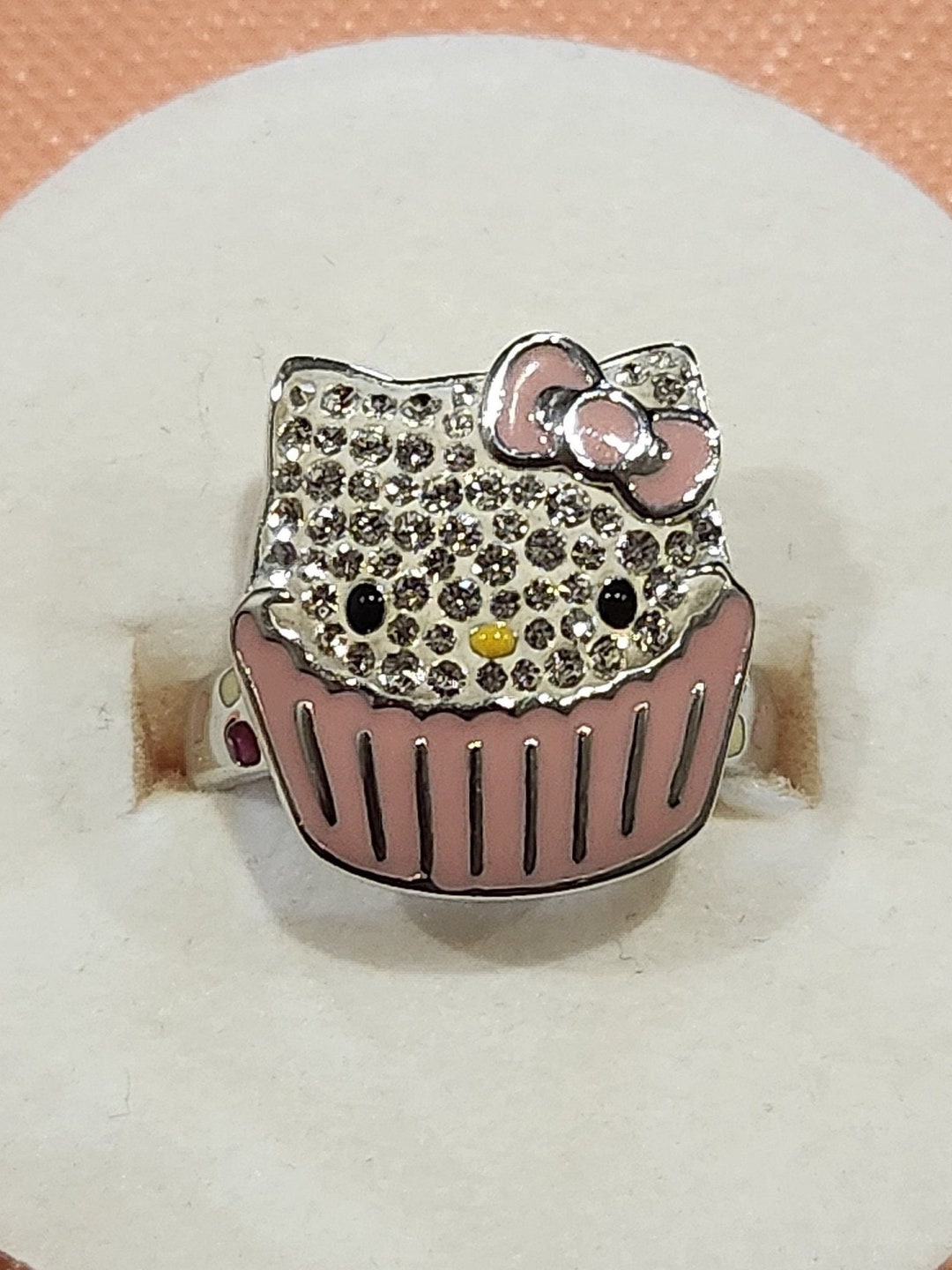 Swarovski Hello Kitty Cupcake Ring - Etsy