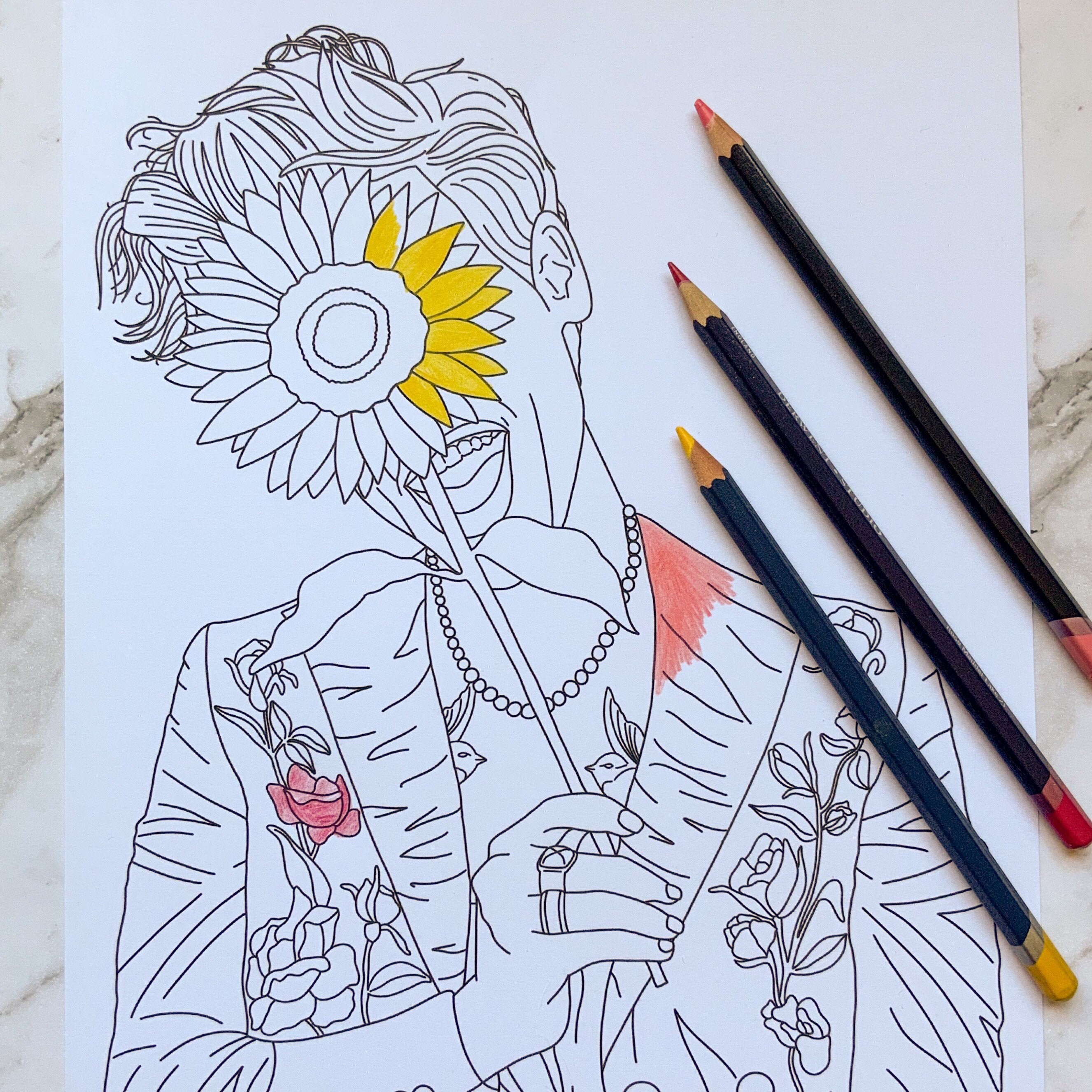 Featured image of post The Best 11 Drawing Harry Styles Coloring Pages