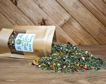 Flower Power Specialty Catnip Blend - 1.5 Cups | Catnip, Marigold, Jasmine, Hibiscus, and Rose | All Natural | Small Batch | Farm Grown