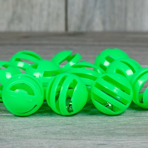 Medium Bell Noise Ball x10  | 1.5 Inch - 35mm Diameter |  DIY Rattle Ball for Toys | Craft Supplies | Noise Maker for Baby, Cat, and Dog Toy