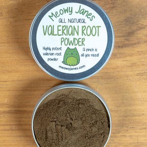 Valerian Root Powder for Cats | All Natural Catnip Alternative | Cat Toy Enhancement | Toy Refresh