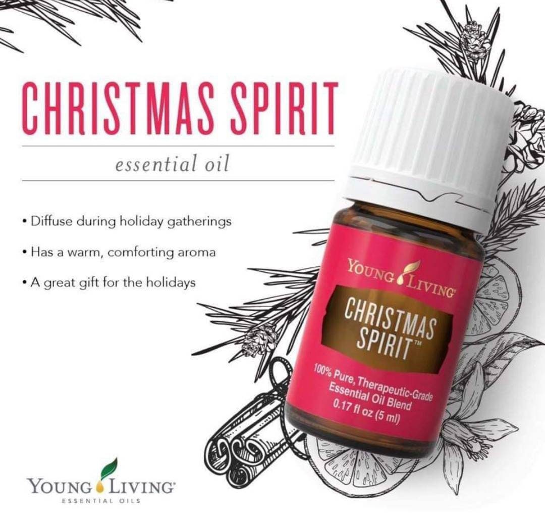 Young Living CHRISTMAS SPIRIT Essential Oil FREE Diffuser Etsy