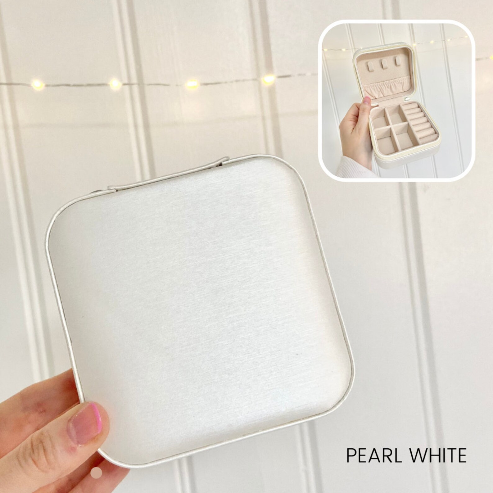 Personalised Travel Jewellery Box Customised Jewellery Case Etsy UK