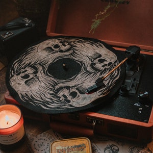 Bound For Hell - Turntable Slip Mat (Screen Printed)