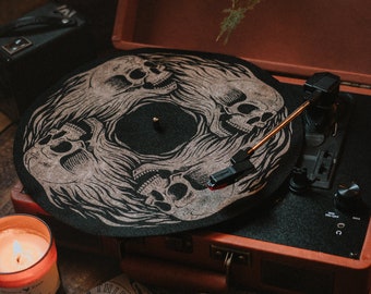 Bound For Hell - Turntable Slip Mat (Screen Printed)