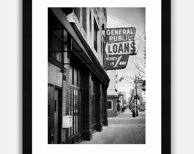 Detroit Photography Print, Detroit Photography Canvas, Corktown Print, Street Sign Print, Street Photography, Detroit Art, Detroit Photo