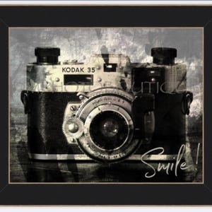 Vintage Camera Art Print, Photography Gift image 3