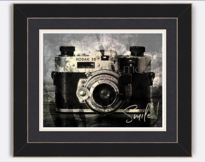 Vintage Camera Print, Vintage Camera Photo, Antique Camera Print, Old Camera Print, Photography Gift, Photography, Wall Art, Camera Art