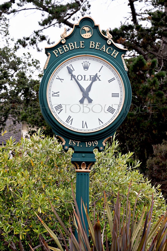 rolex golf course clock