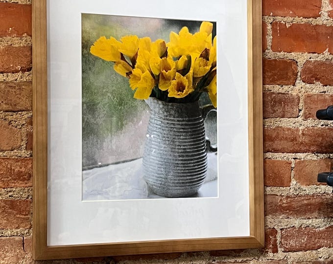 Daffodil Print, Daffodil Art Print, Daffodil Art, Daffodil Artwork, Wall Hanging, Wall Art, Daffodil, Home Decor, Wall Art Print, Floral Art