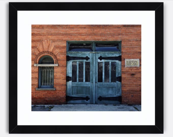 Detroit Photography, Door Art, Door Artwork, Door Photo, Door Photography, Old Firehouse, Firehouse Art, Fire Station Art, Detroit Art, Door