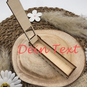 DU- DEIN TEXT | gravierte Schokoriegel Geschenkbox inkl. Duplo | kleine Aufmerksamkeit