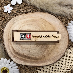 YOU need a break | engraved chocolate bar gift box including Duplo | small gift