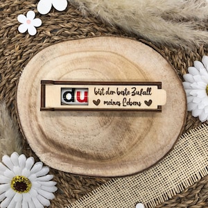 YOU are the best coincidence of my life | engraved chocolate bar gift box including Duplo | small gift