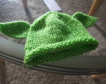 Baby Yoda Knitted Hat for baby