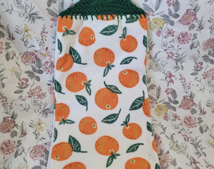 Featured listing image: Looped Kitchen Towel - Oranges