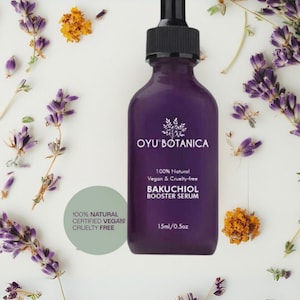 OYU Botanica Bakuchiol Face Serum – Retinol Alternative for Sensitive Skin & Early Wrinkles