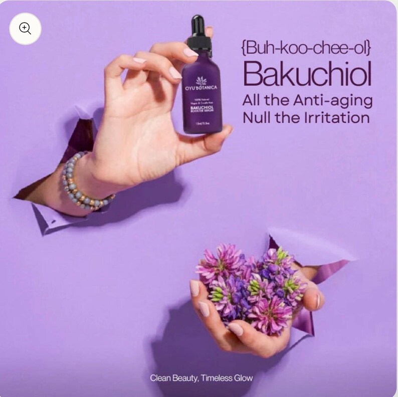 OYU Botanica Bakuchiol Face Serum – Retinol Alternative for Sensitive Skin & Early Wrinkles image 7
