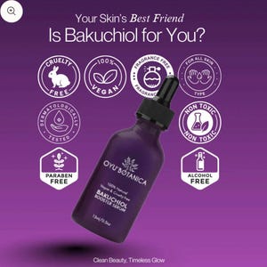 OYU Botanica Bakuchiol Face Serum – Retinol Alternative for Sensitive Skin & Early Wrinkles image 6