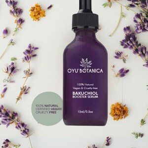 OYU Botanica Bakuchiol Face Serum – Retinol Alternative for Sensitive Skin & Early Wrinkles image 11