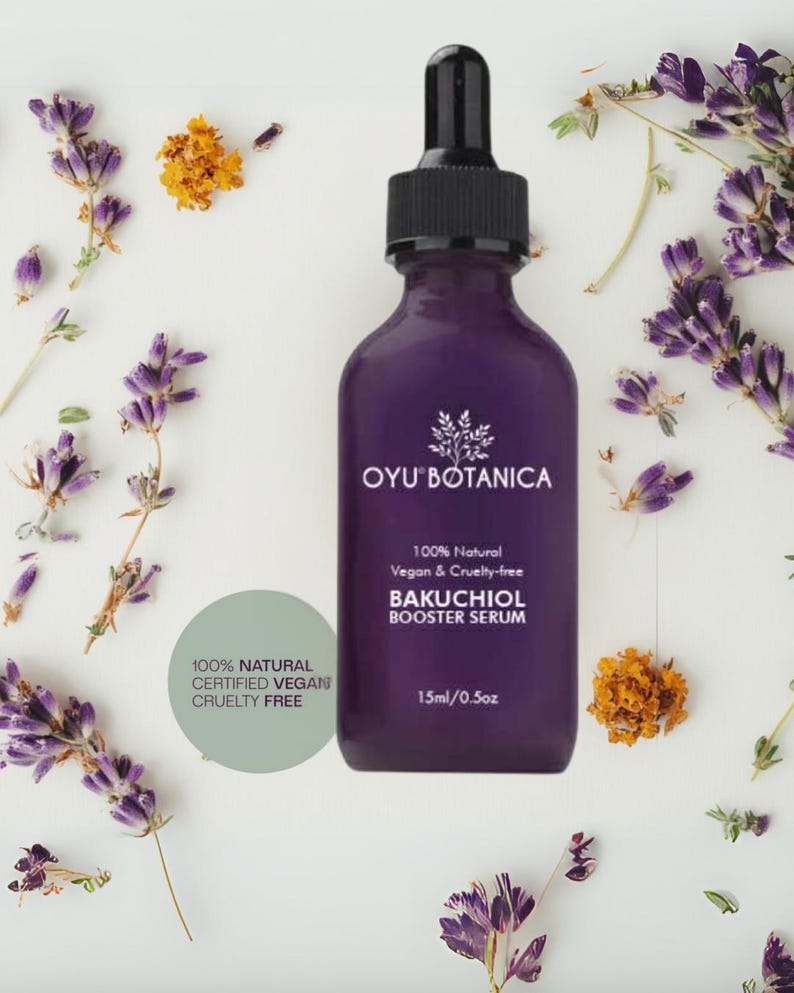 OYU Botanica Bakuchiol Face Serum – Retinol Alternative for Sensitive Skin & Early Wrinkles image 11