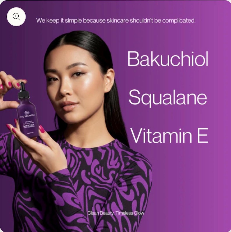 OYU Botanica Bakuchiol Face Serum – Retinol Alternative for Sensitive Skin & Early Wrinkles image 8