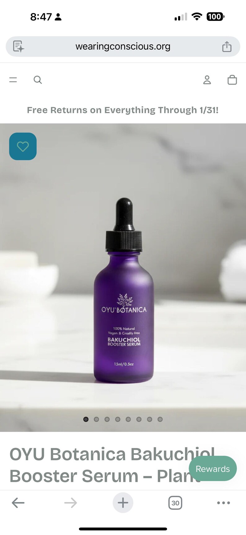 OYU Botanica Bakuchiol Face Serum – Retinol Alternative for Sensitive Skin & Early Wrinkles image 9