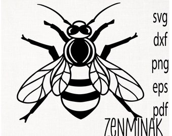 Download Simple Bee Svg Etsy