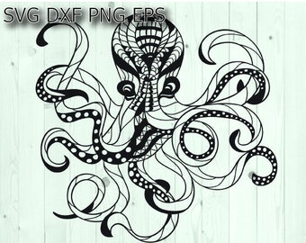 Download Mandala Octopus Svg Etsy