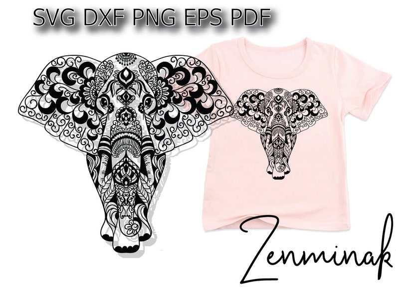 Download Elephant mandala svg / intricate svg / tribal elephant svg ...