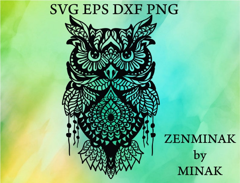 Download Owl Mandala Svg Free Project - Layered SVG Cut File