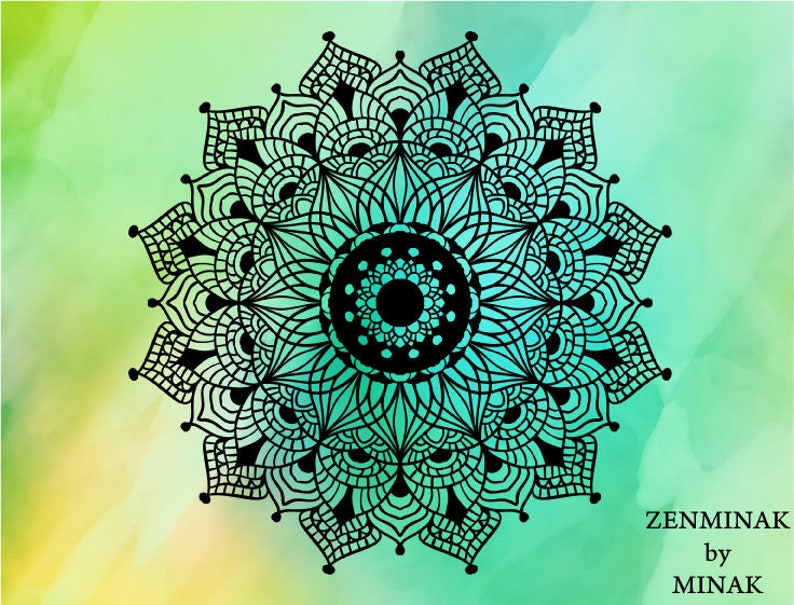 Download Mandala Floral Svg Intricate Svg Mandela Svg Cricut Svg Etsy Yellowimages Mockups