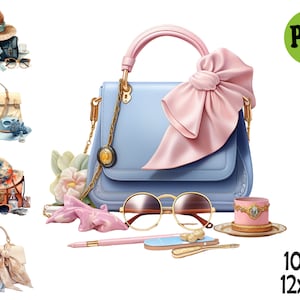 Modetas clipart illustratie png, zonnebril, sjaal, muts,
