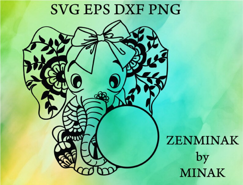 Free Free 96 Floral Elephant Svg SVG PNG EPS DXF File