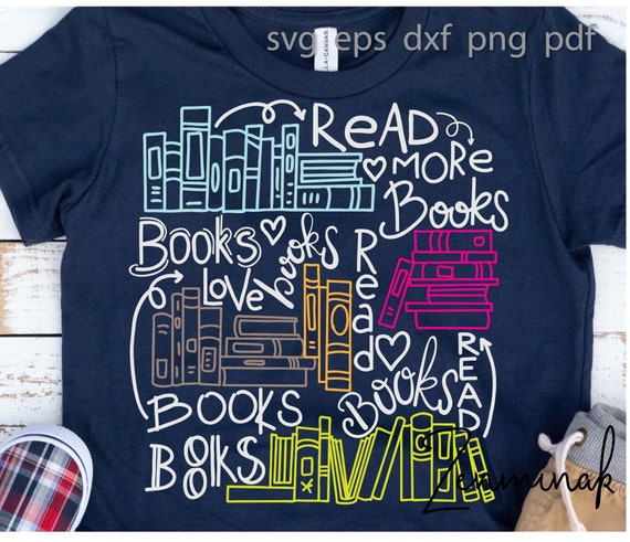 Download Books Svg Read Svg School Svg Reading Svg Teacher Svg Etsy