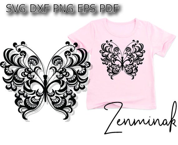 Download Mandala Butterfly Svg Etsy PSD Mockup Templates