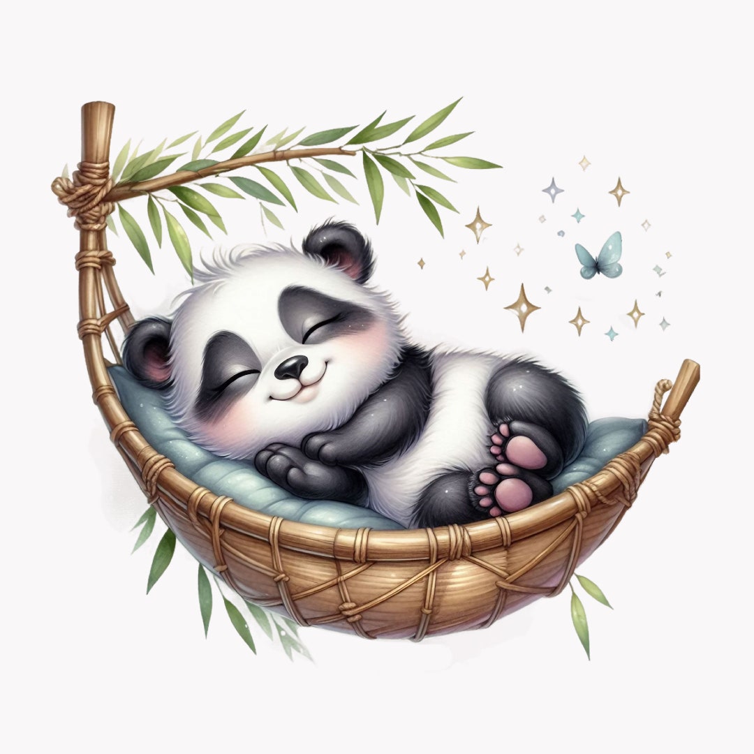 Niedliche Panda-Decke Mit Sternen & Good Night Schriftzug – 127x152,4cm, Weich, Für Kinder & Familie