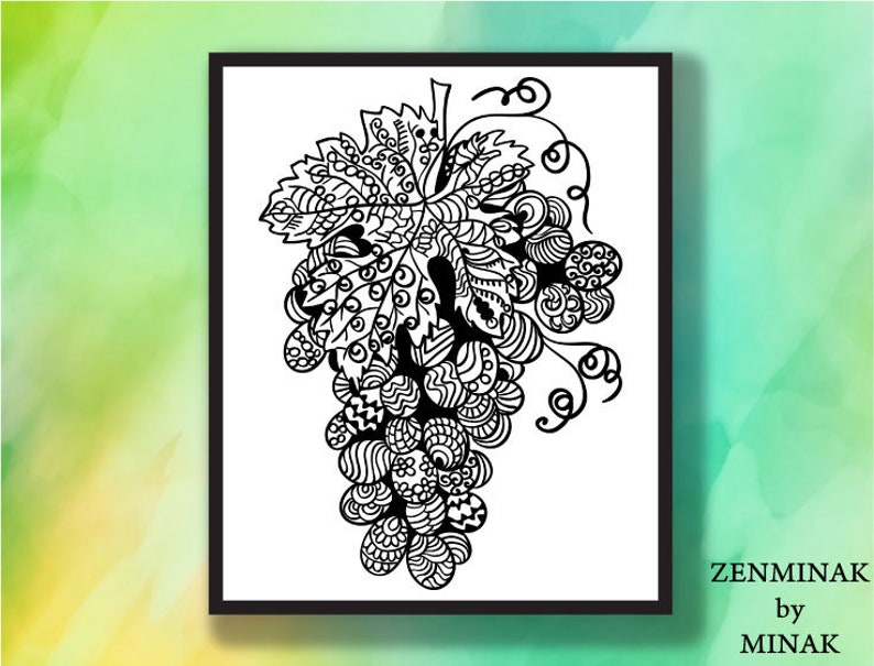 Download Grape Vine svg mandala grapevine Winery Vineyard vector ...