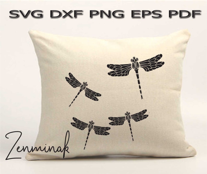 Download Dragonfly svg zentangle svg cricut svg | Etsy