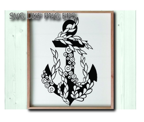 Download Floral Anchor Svg Etsy PSD Mockup Templates