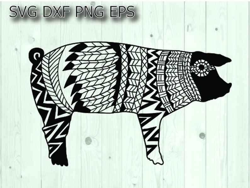 Free Free Mandala Pig Svg 122 SVG PNG EPS DXF File