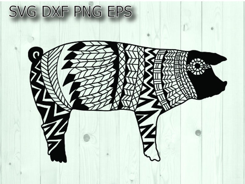 Free Free Mandala Pig Svg 41 SVG PNG EPS DXF File